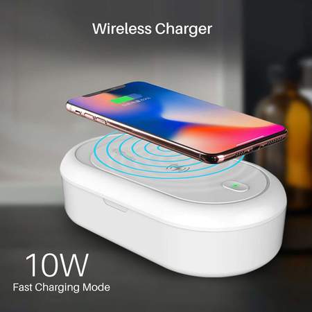 Portronics PuriFi 102- Multifunctional UV Steriliser Box With 10W Wireless Charger