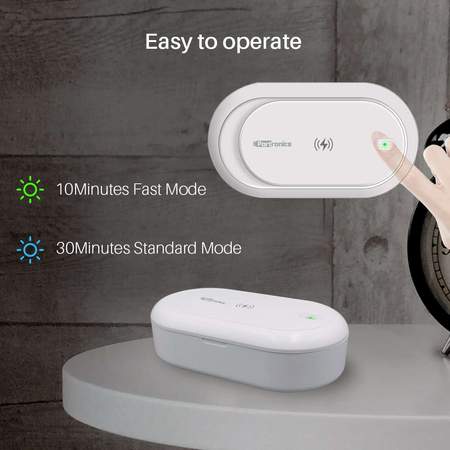 Portronics PuriFi 102- Multifunctional UV Steriliser Box With 10W Wireless Charger