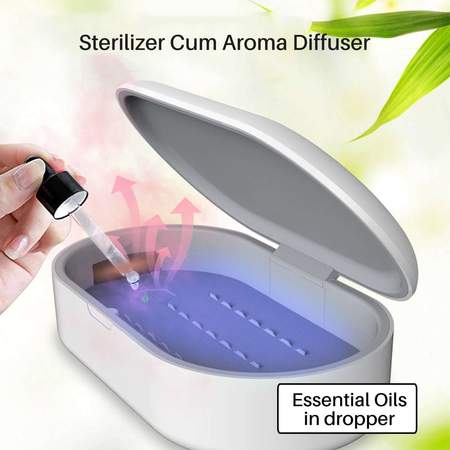 Portronics PuriFi 102- Multifunctional UV Steriliser Box With 10W Wireless Charger