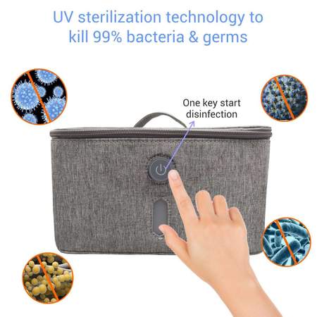Portronics Stery- Multifunctional UV Steriliser Bag