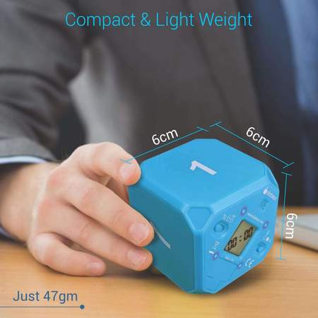 Portronics Time Out- Countdown Timer Cube