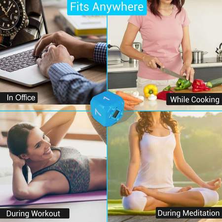 Portronics Time Out- Countdown Timer Cube