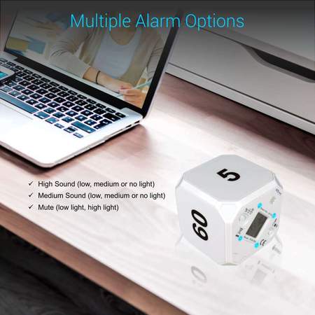 Portronics Time Out- Countdown Timer Cube