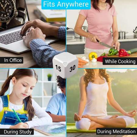 Portronics Time Out- Countdown Timer Cube