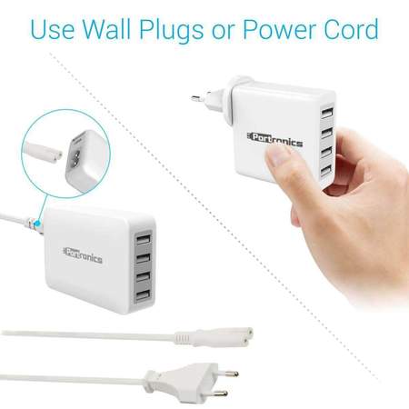 Portronics U-Box- 4Ports 42A USB Charging Hub