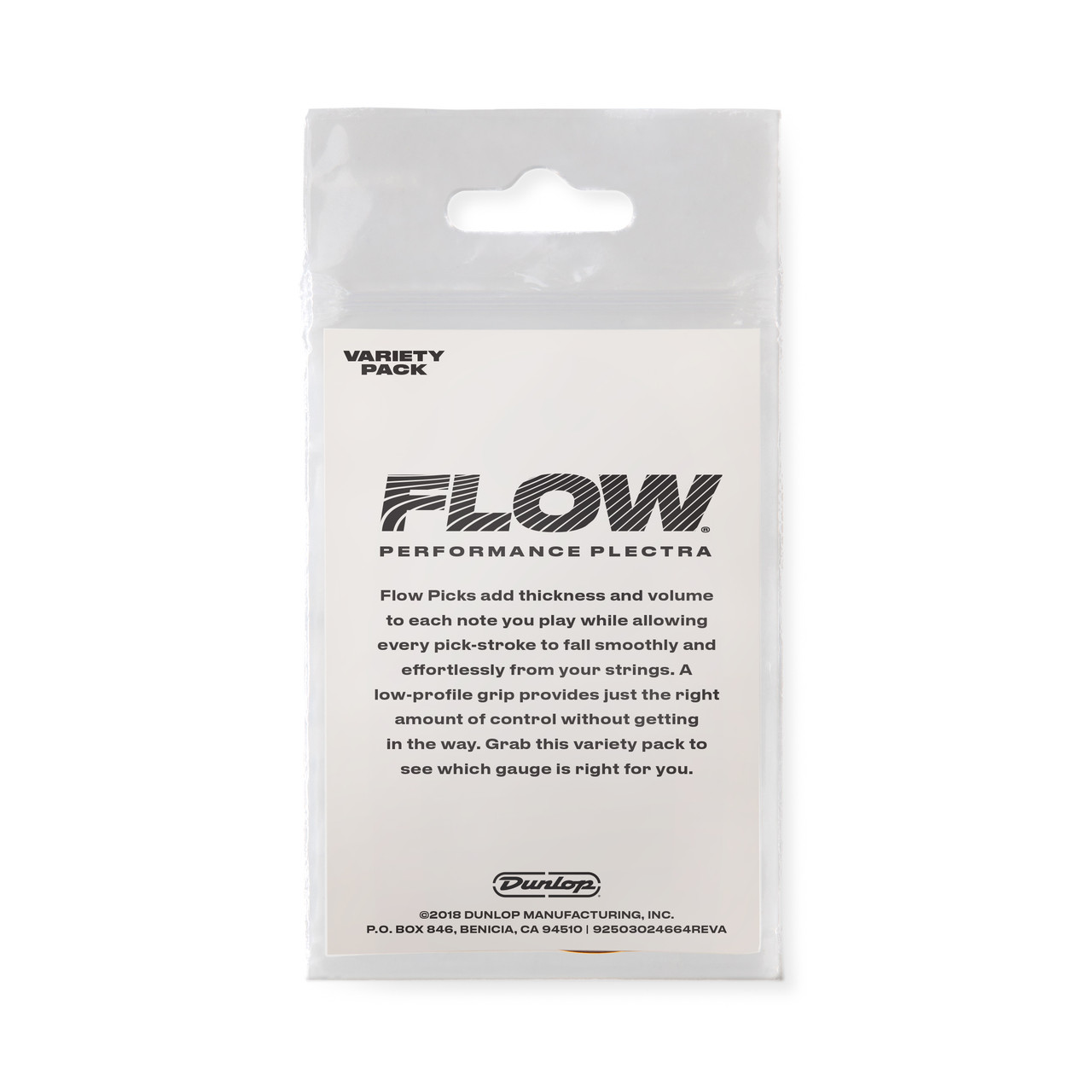DUNLOP PICKS VARIETY FLOW PVP114 8 PCS