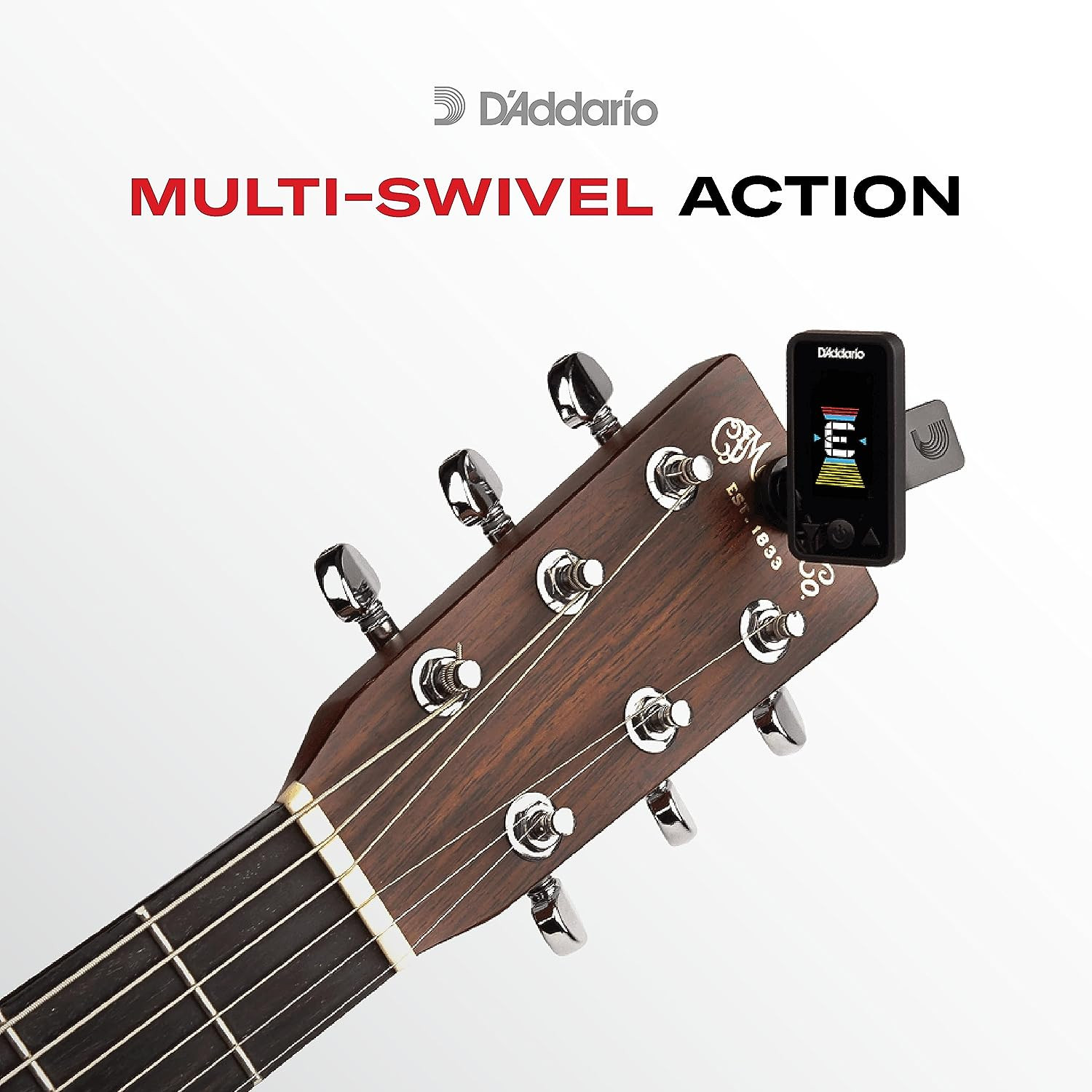 DAddario Accessories Eclipse Headstock Tuner Blue