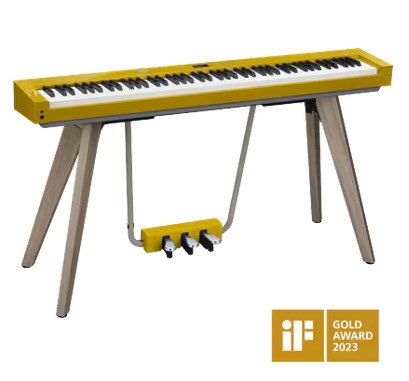 Casio PX-S7000 Digital Piano - Honey Musturd