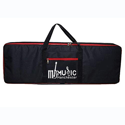 Heavy Keyboard Bag Case Cover for Casio Sa-76 Sa-77 Sa-78 Mini Keyboards with Front PocketRed