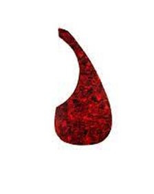 Techno Guitar TGP 17R Pic Guard Red