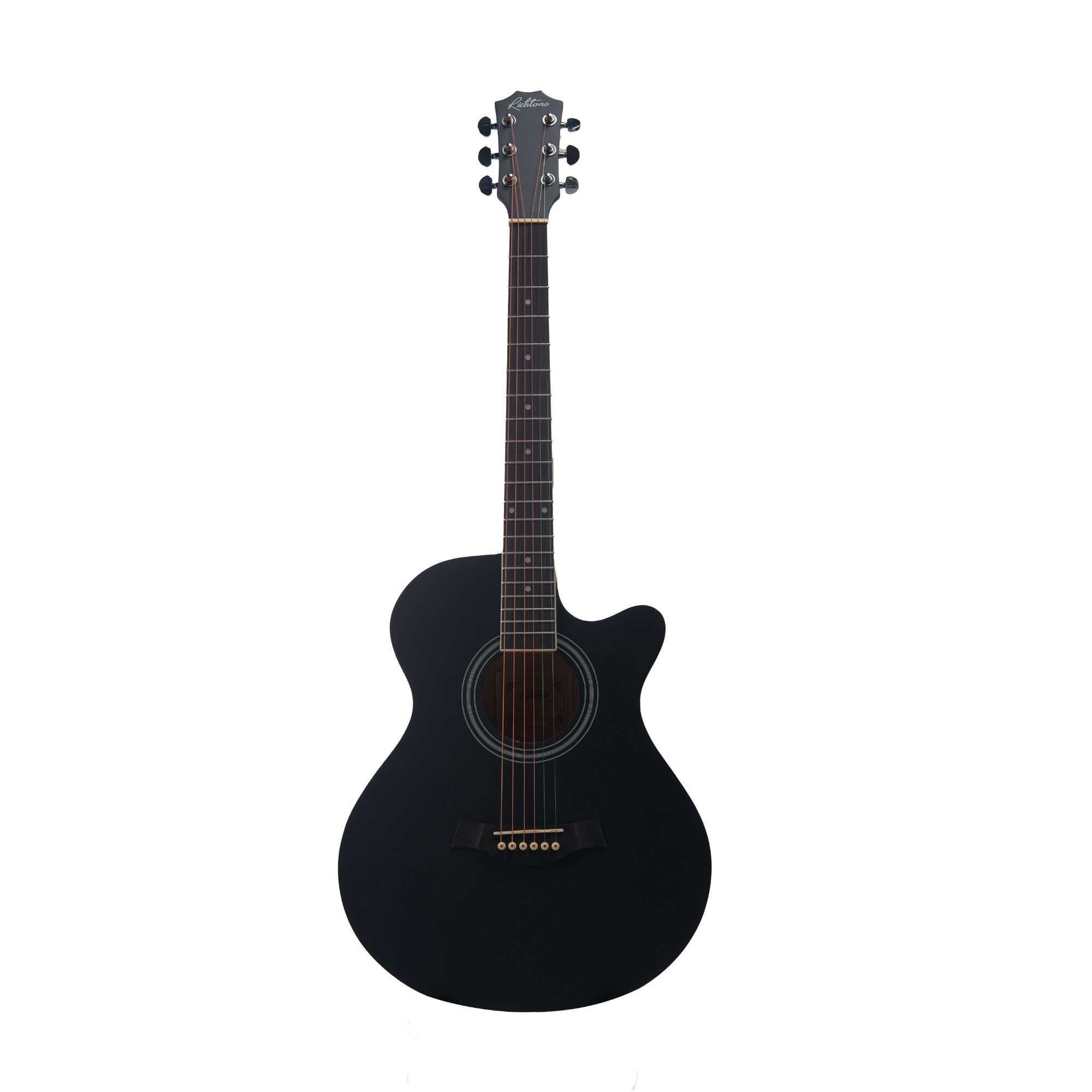 Richtone RT40C Acoustic Guitar- Black Combo Pack