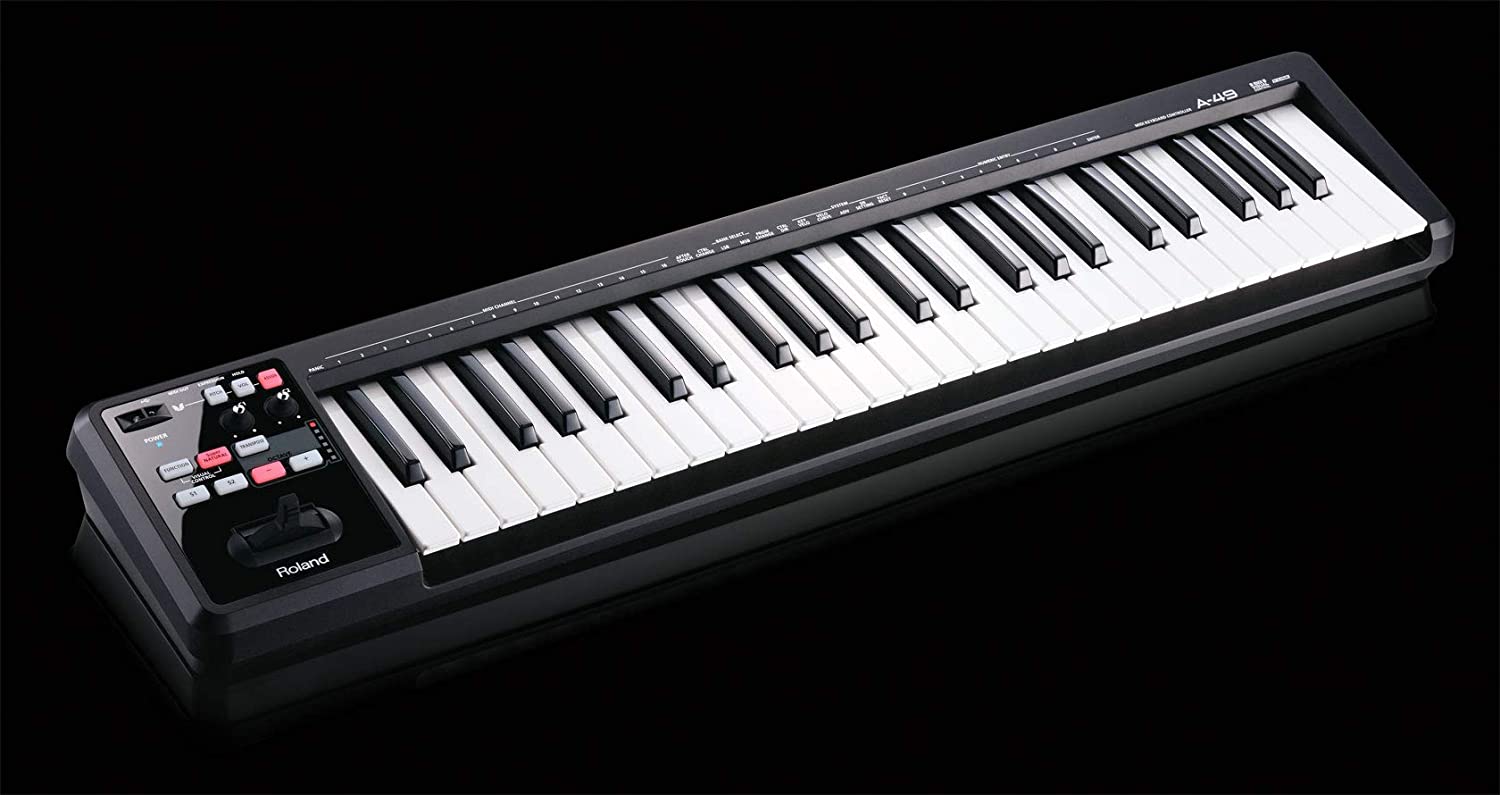 Roland A-49 MIDI Keyboard Controller black