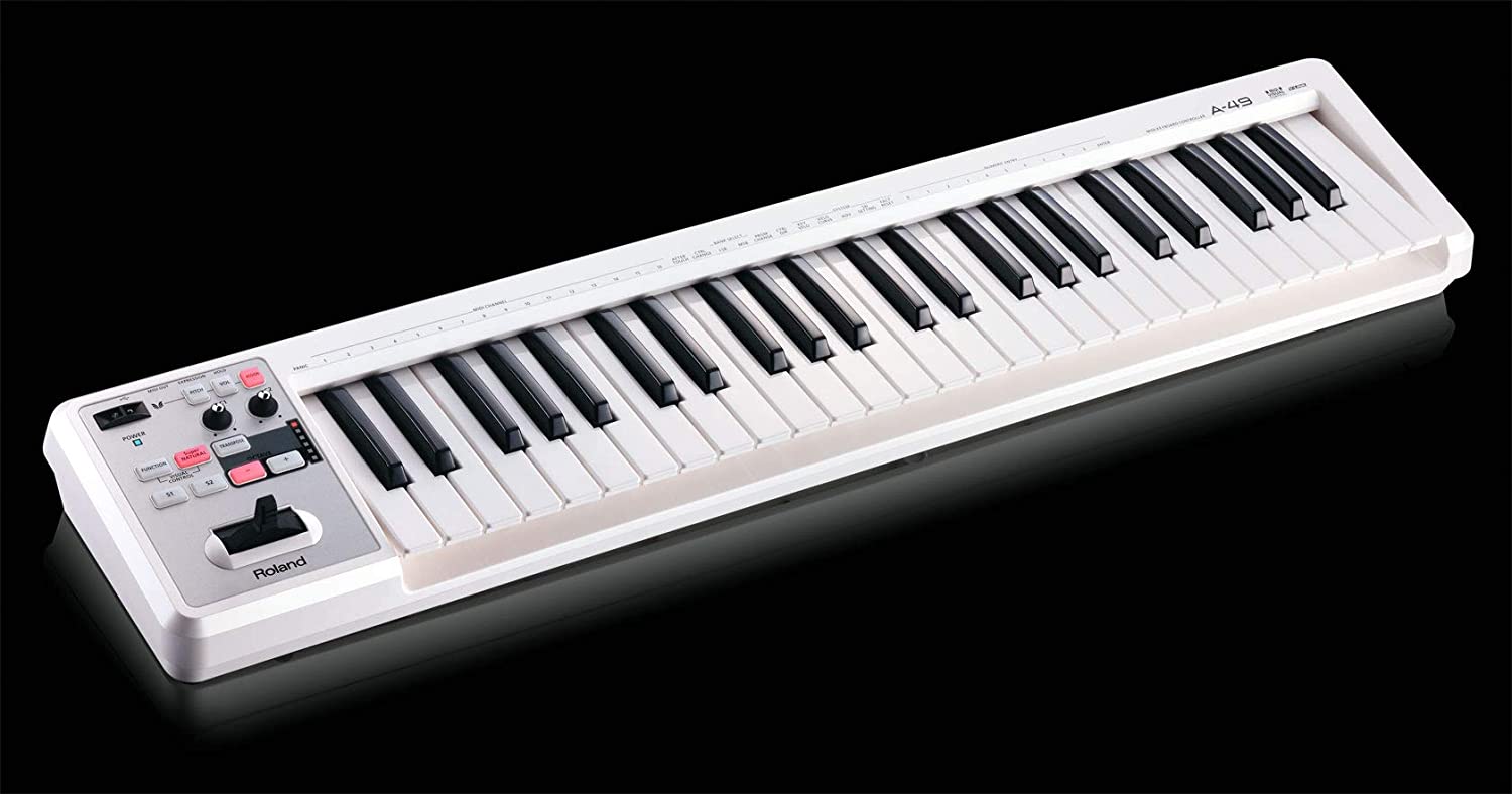 Roland A-49 - MIDI Keyboard Controller - White