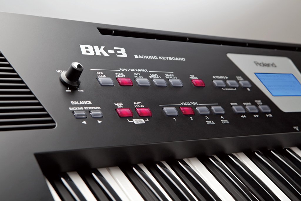 Roland BK-3 Backing Keyboard Black