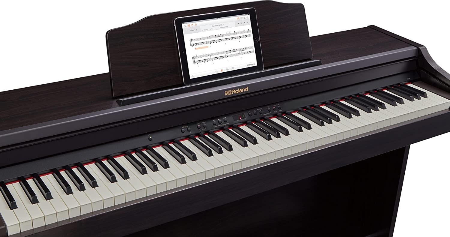 Roland RP501R Black Digital Piano - 88 Keys with Bluetooth Connectivity