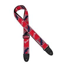 Fender REDWHITEBLUE MONO STRAP