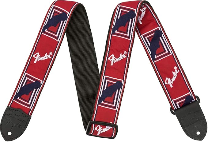 Fender REDWHITEBLUE MONO STRAP