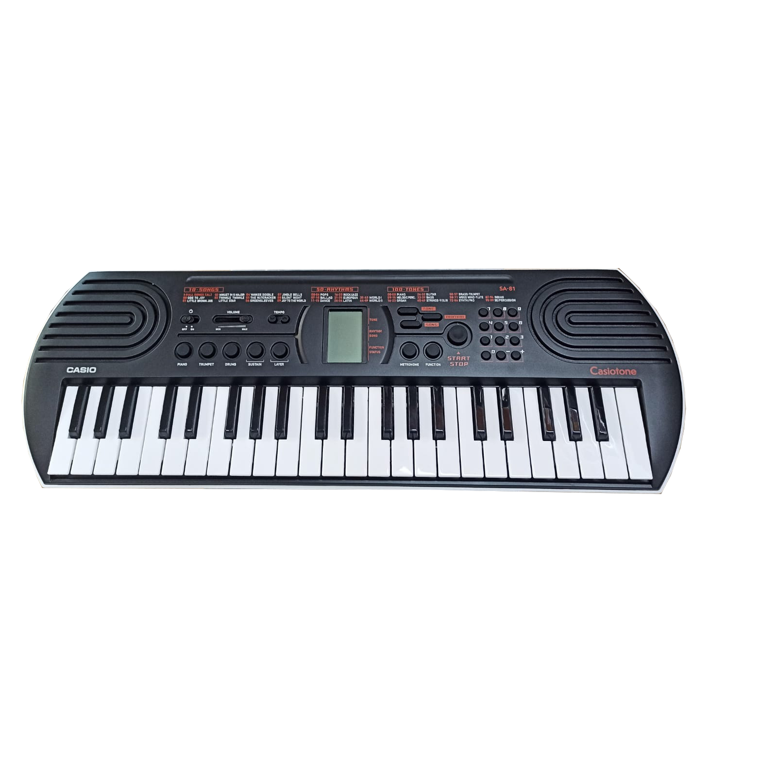 Casiotone Mini Keyboard SA-81 44 Keys with Adapter