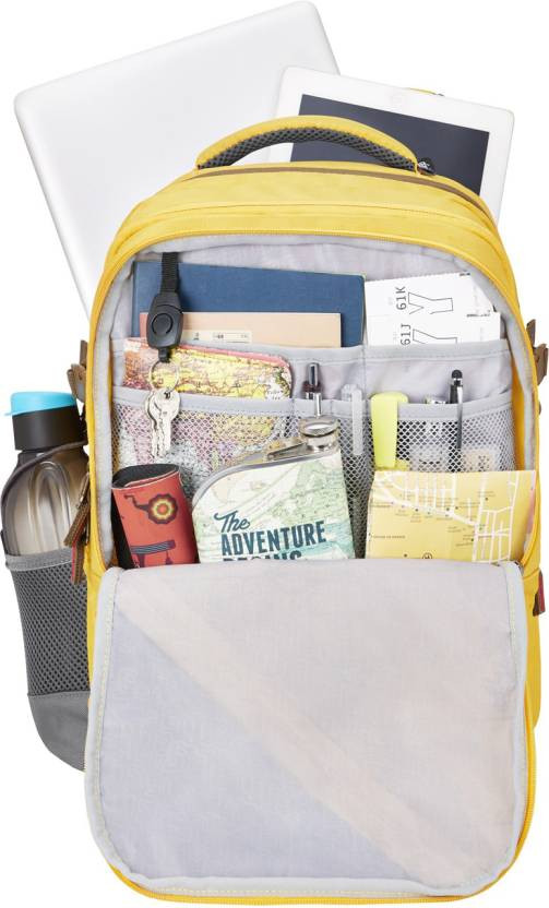 Safari Hoodie 37L Hackbox Backpack BagsYellow