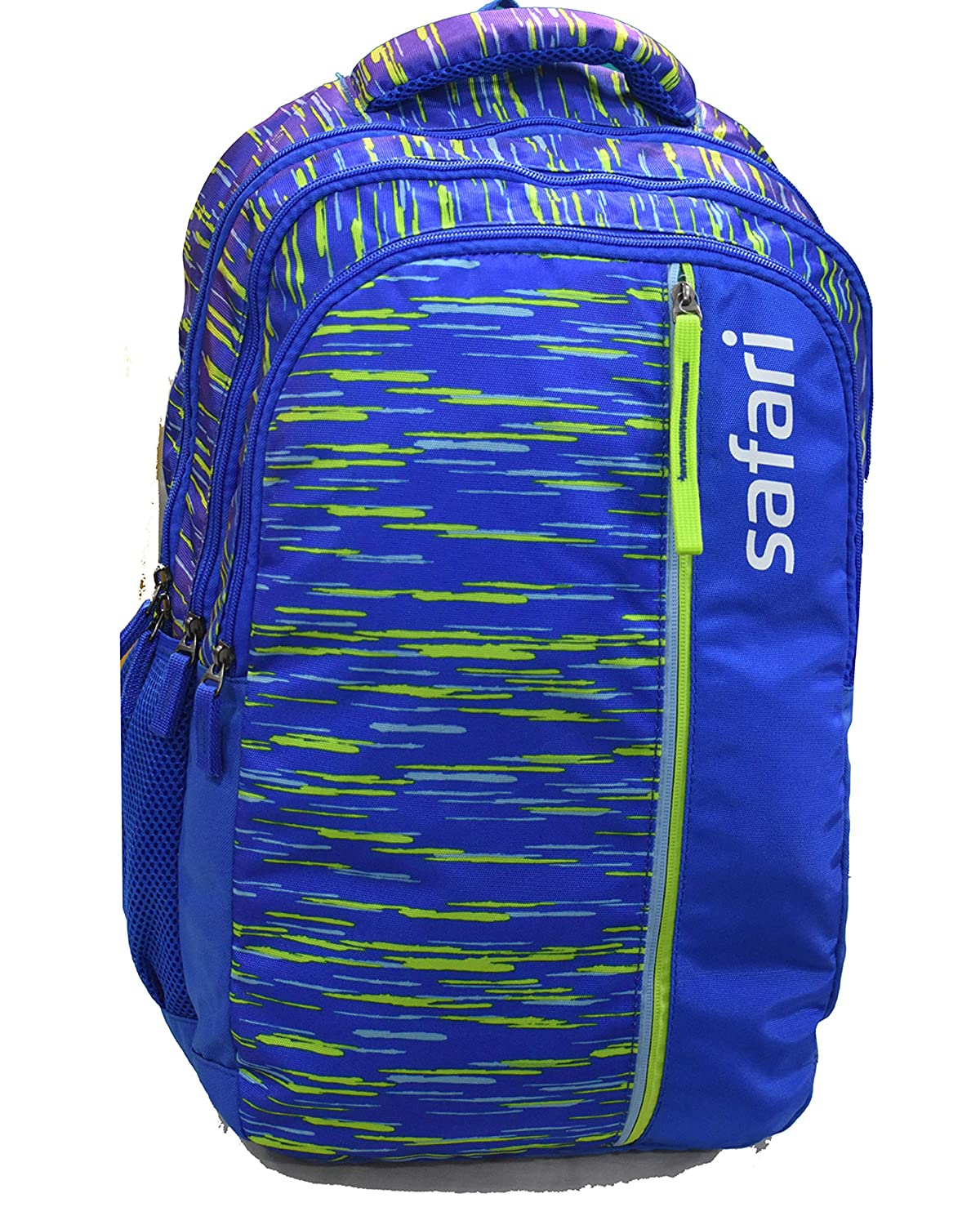 SAFARI Latest Collection Trio 1 Blue Spacious Multi Utility Backpack