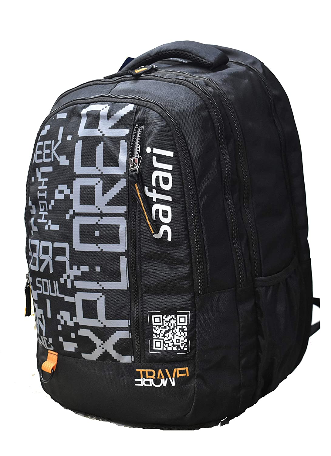Safari mega 4 Latest Trendy Multipurpose BackpackBlack