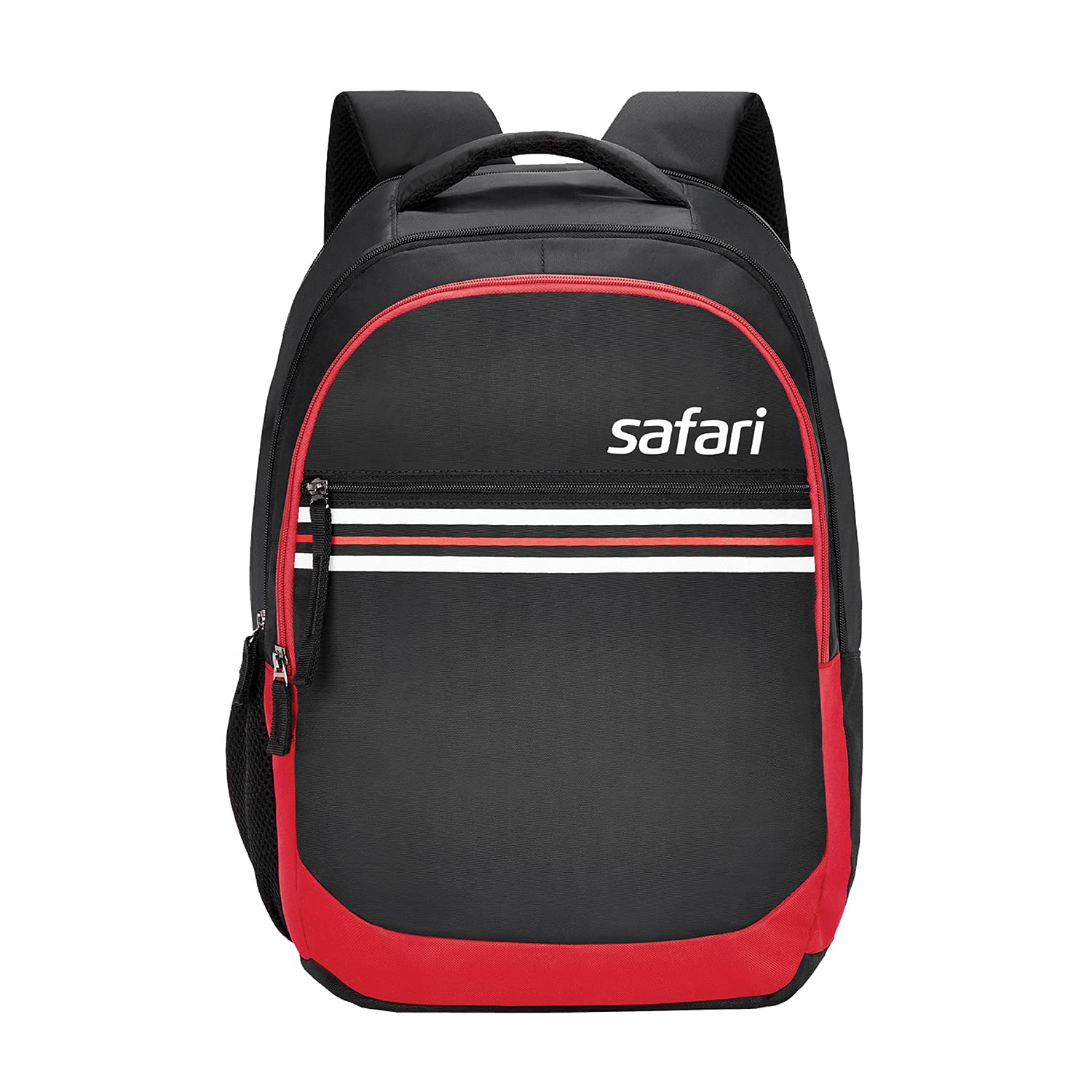 Safari Rain Backpack 35L with File Holder and Rain Cover Red