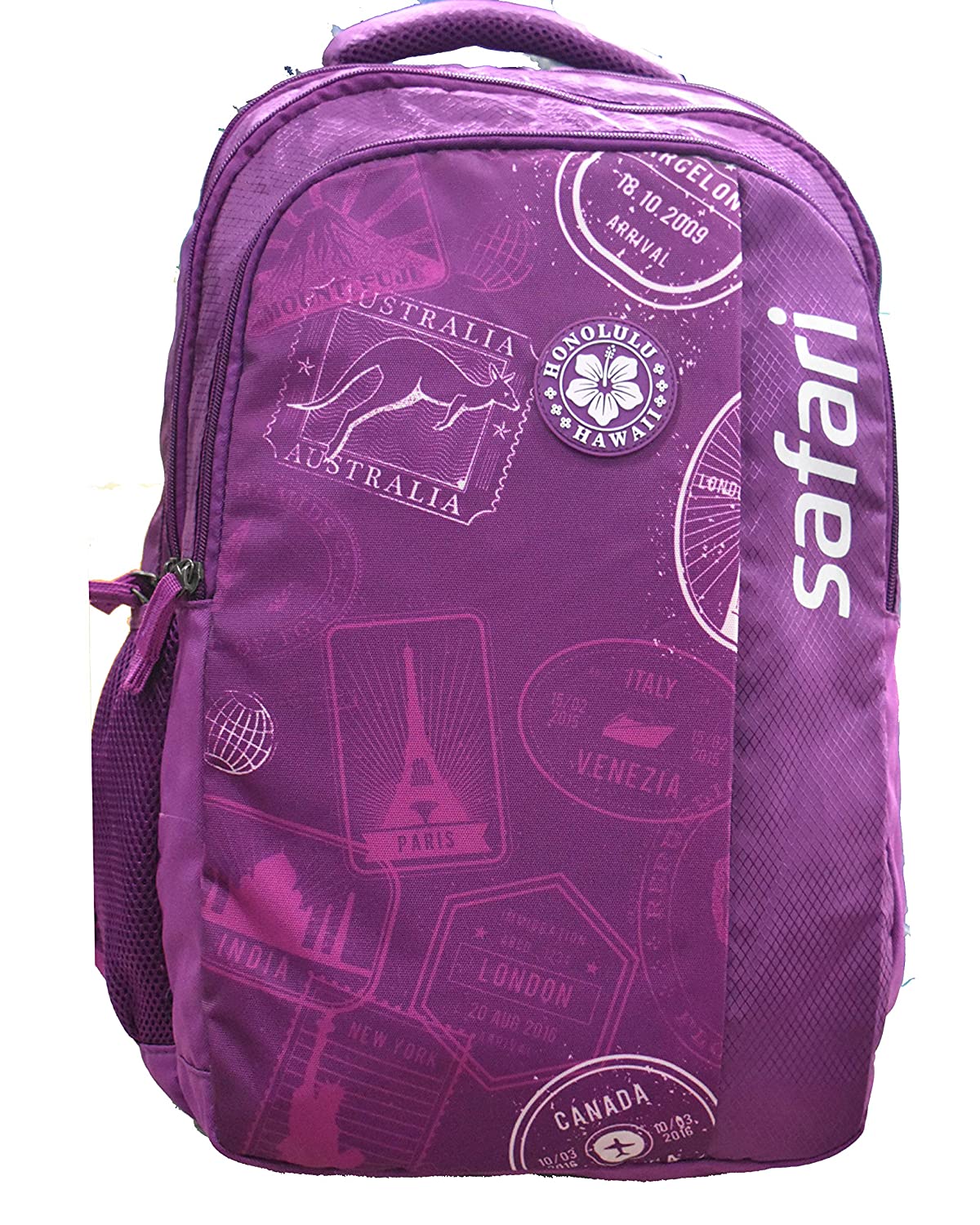 SAFARI Trio 2 Purple Spacious Compartment Latest Collection