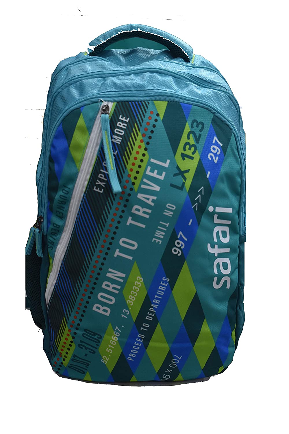 SAFARI Trio 4 Latest Green Fasionable Backpack