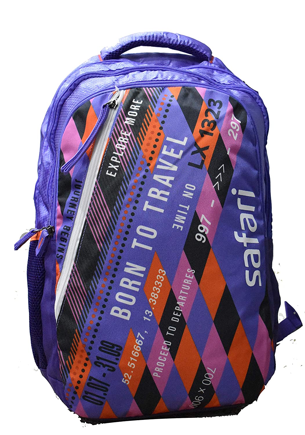 SAFARI Trio 4 Latest Purple Fasionable Backpack