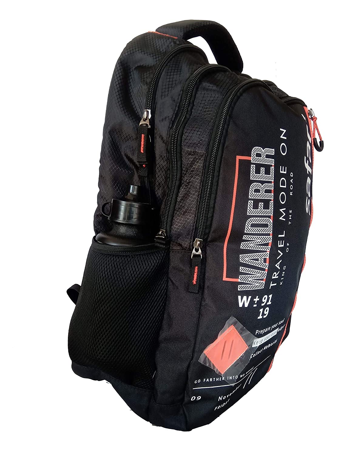 Safari Trio 5 Large Spacious Latest Collection Black