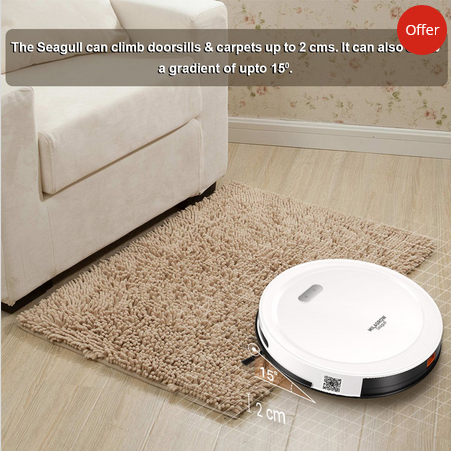 Milagrow Seagull Joy Robotic Vaccum Cleaner