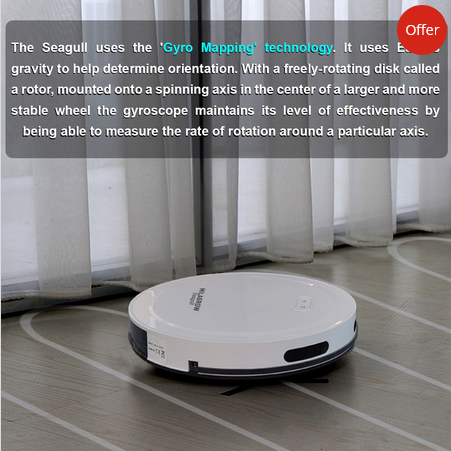 Milagrow Seagull Joy Robotic Vaccum Cleaner