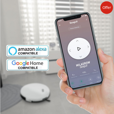 Milagrow Seagull PrimeRemote Robotic Vaccum Cleaner