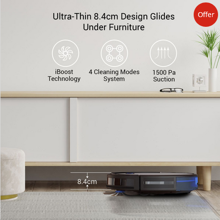 Milagrow Silver Fox21 Robotic Cleaner
