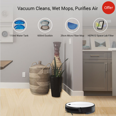 Milagrow Silver Fox21 Robotic Cleaner