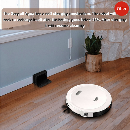 Milagrow Seagull Agua Robotic Vaccum Cleaner