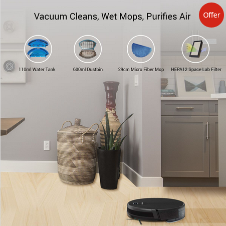 Milagrow BlackCat 21 Robotic Cleaner
