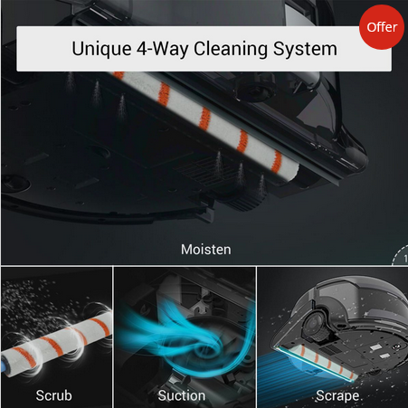 Milagrow AguaBot 21 Robotic Cleaner