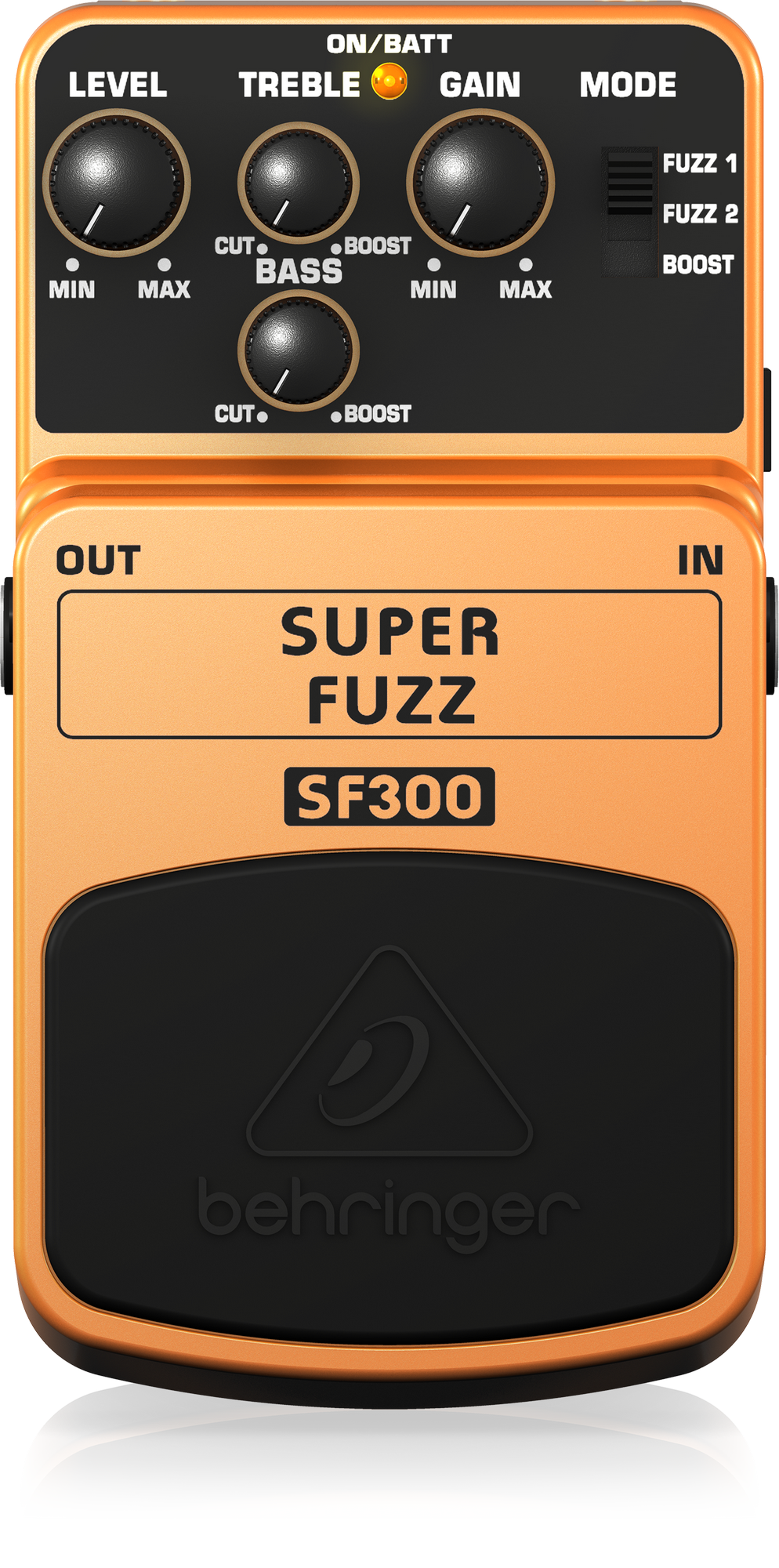 Behringer SF300 3-Mode Fuzz Distortion Effects Pedal