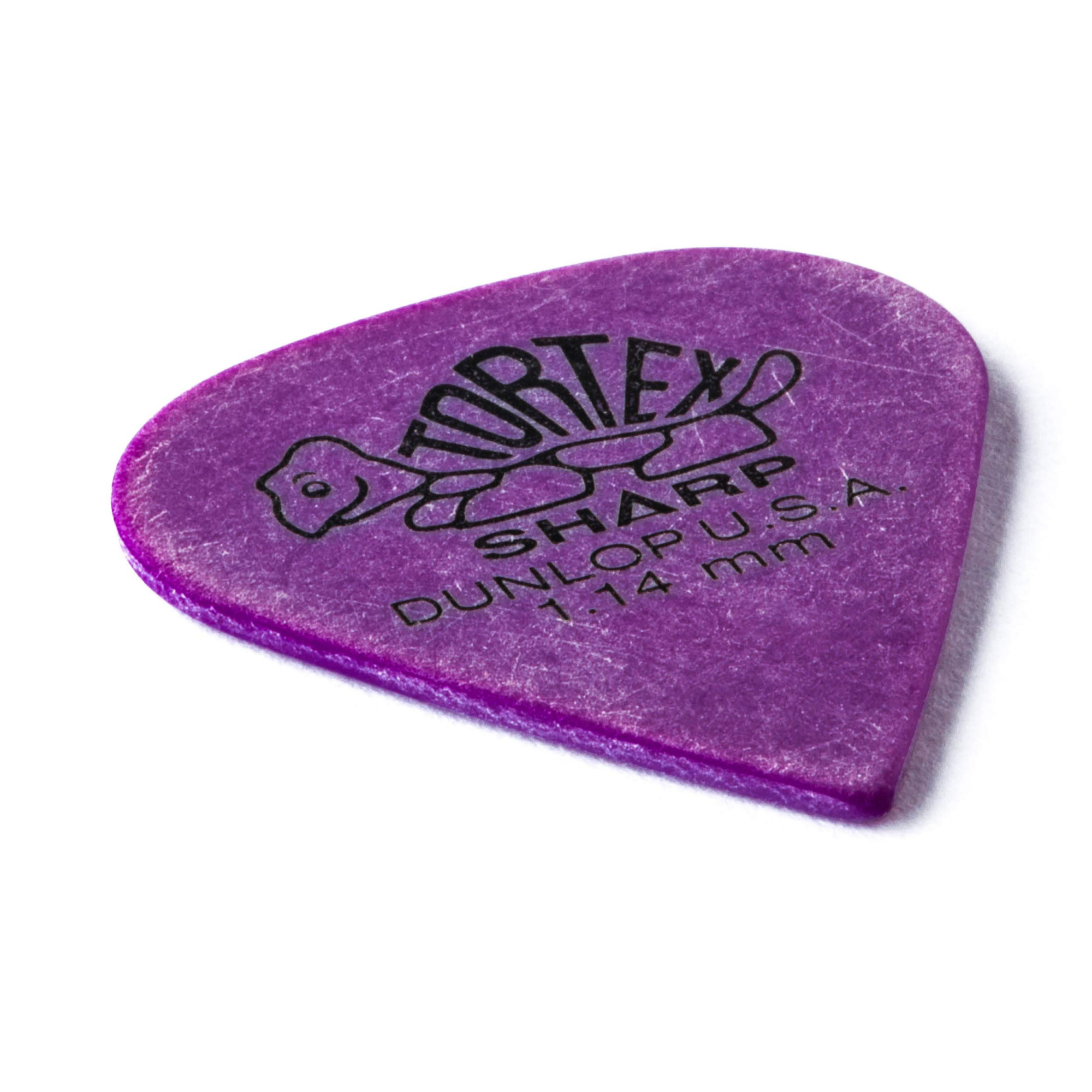 Dunlop Guitar Pick Tortex Sharp 1 14mm 12 PK