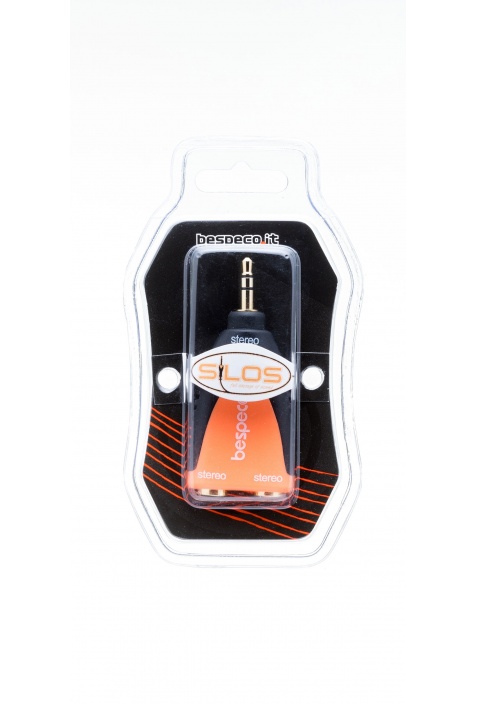 Bespeco SLAD225 35mm stereo jack plug 2 35mm stereo jack socket