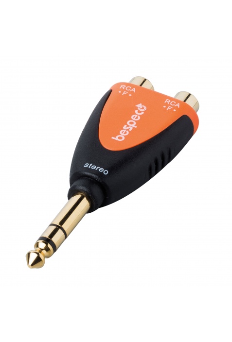 Bespeco SLAD370 63 mm stereo jack plug - 2 x RCA socket