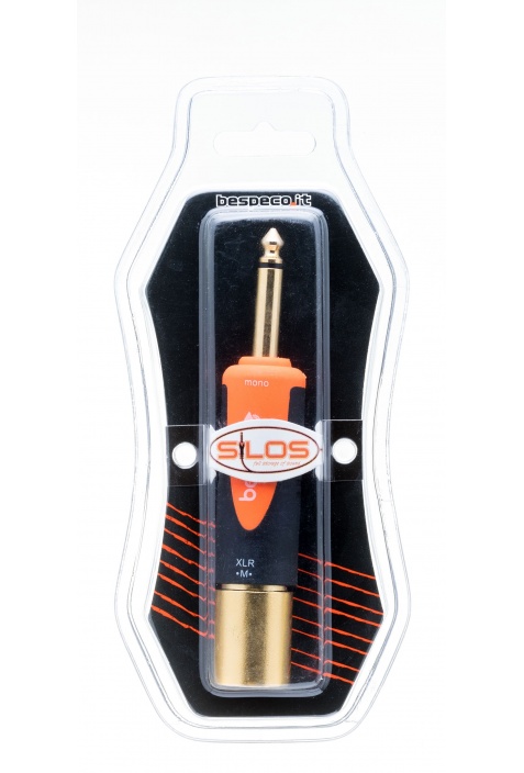 Bespeco SLAD510 63mm mono jack male plug to XLR male