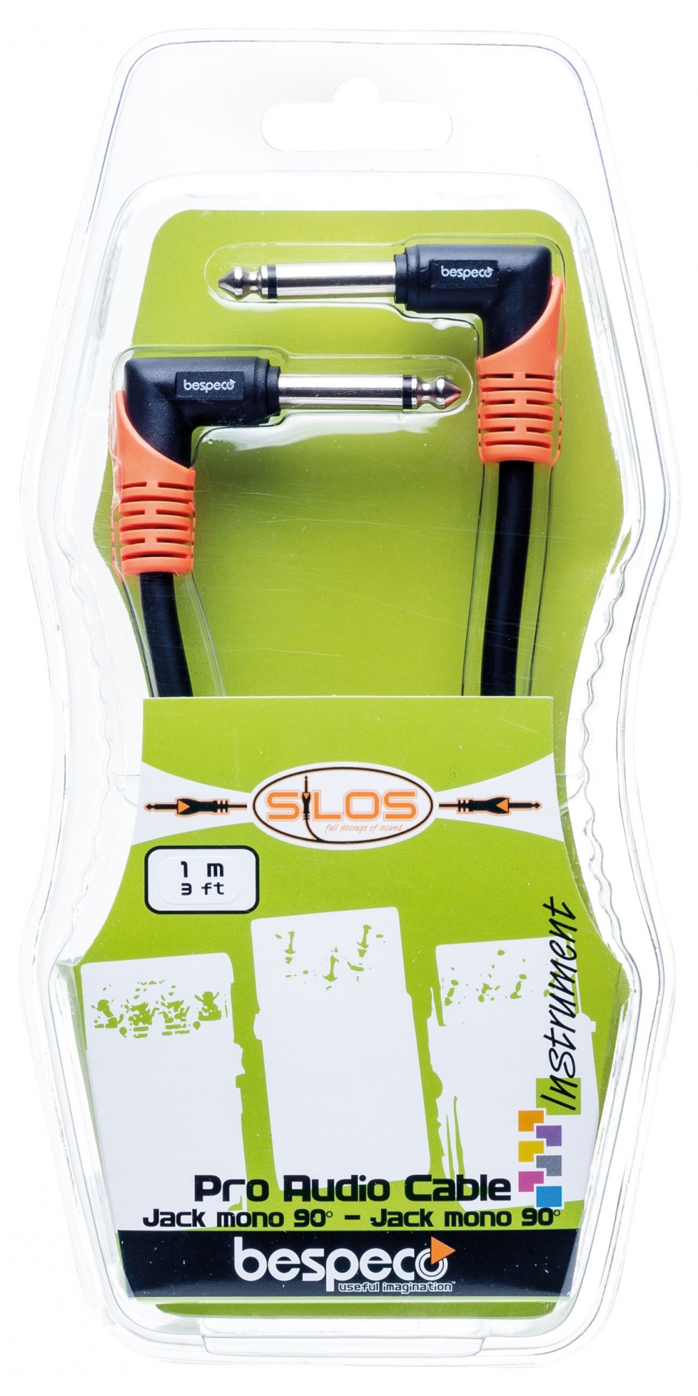 Bespeco SLPP030 Jack Mono 90 Jack Mono 90 03 mtr