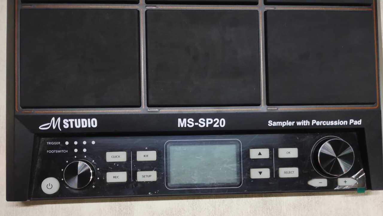 M-Studio MS-SP20 Sampler with Percussion Pad 512MB - Used Piece