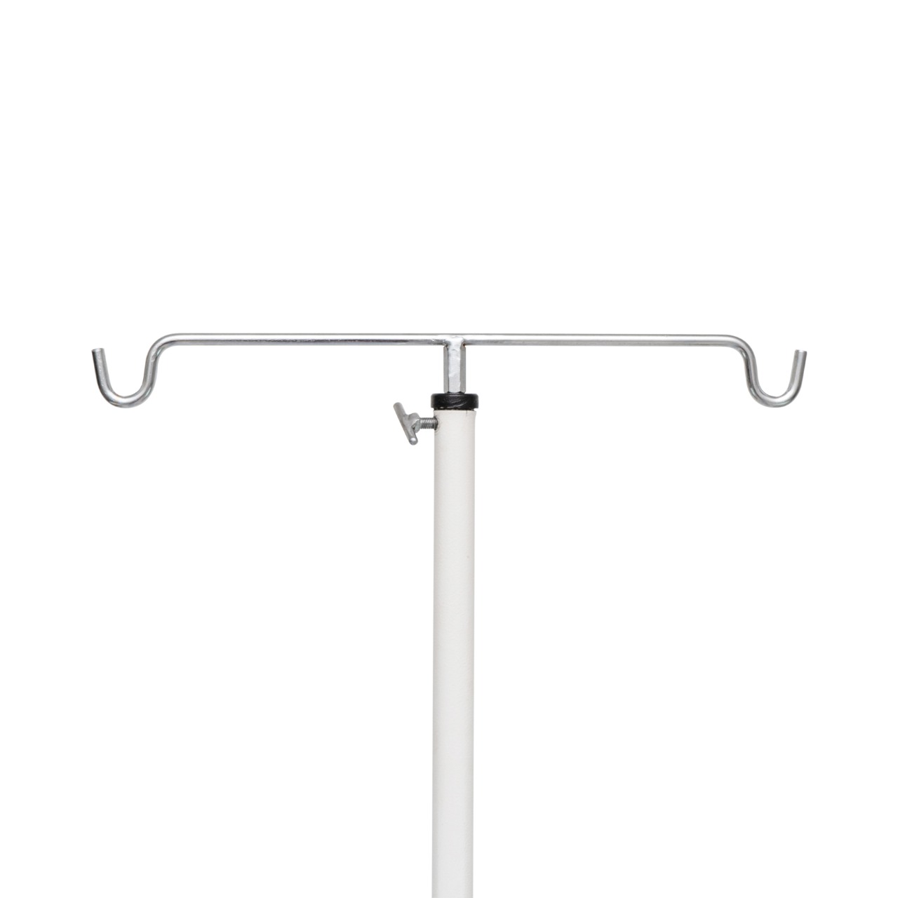 Standzo Fully Folding IV Glucose and Saline Stand - Attractive Look Four Wheels Pack of 2