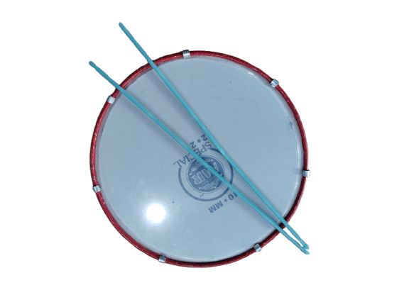 Steel Dhol Big With Wodden Stick