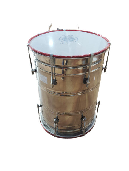 Steel Dhol Big With Wodden Stick