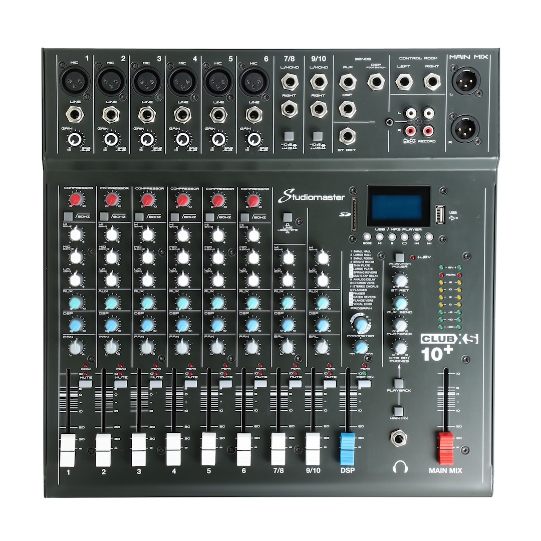 Studiomaster CLUB XS10 10 Channel Mixer