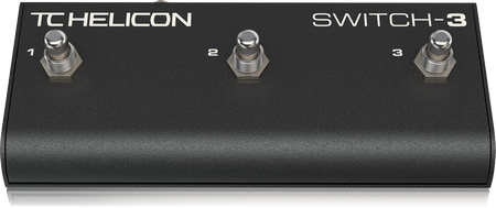 TC Helican SWITCH-3 Sturdy 3-Switch Accessory Pedal for Expanded Remote Control